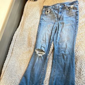 High Rise American Eagle Flare Jeans